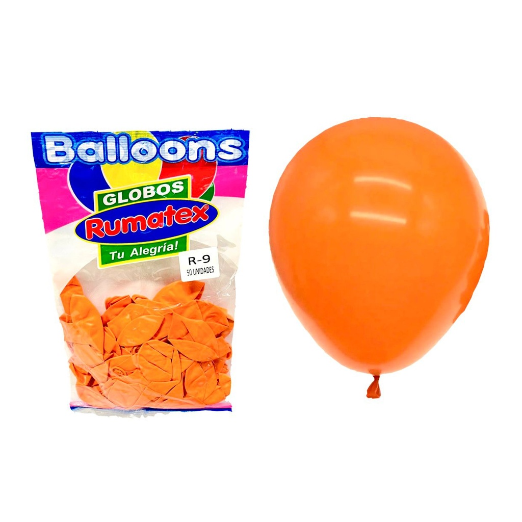 Bomba ballons r9x50 naranja