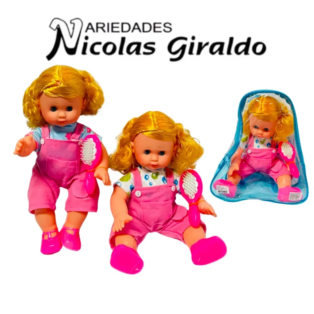Muñeca jessica en tula (muñeplas)  