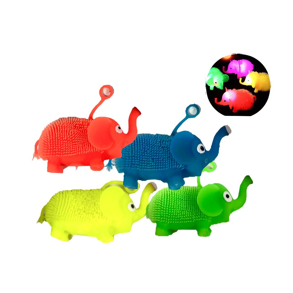 Bolitron elefante color neon 
