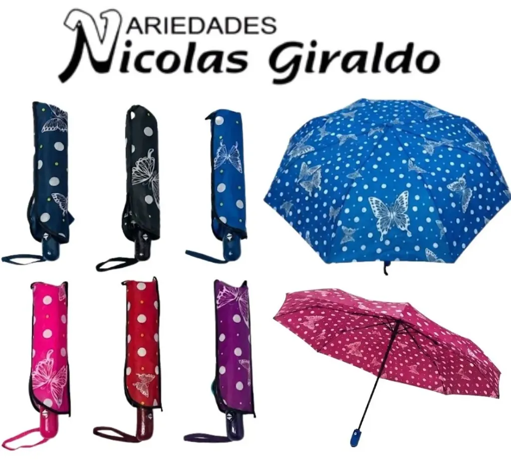 Sombrilla dama automatica homi-q sin filtro estampada