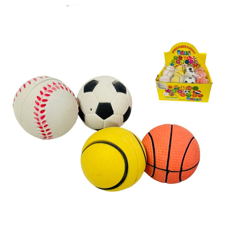 (SE7930) Pelota mascota dura pqt x24 