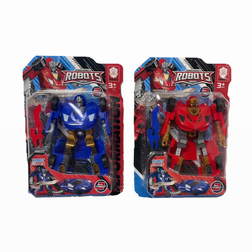 Robot transform carton mediano 