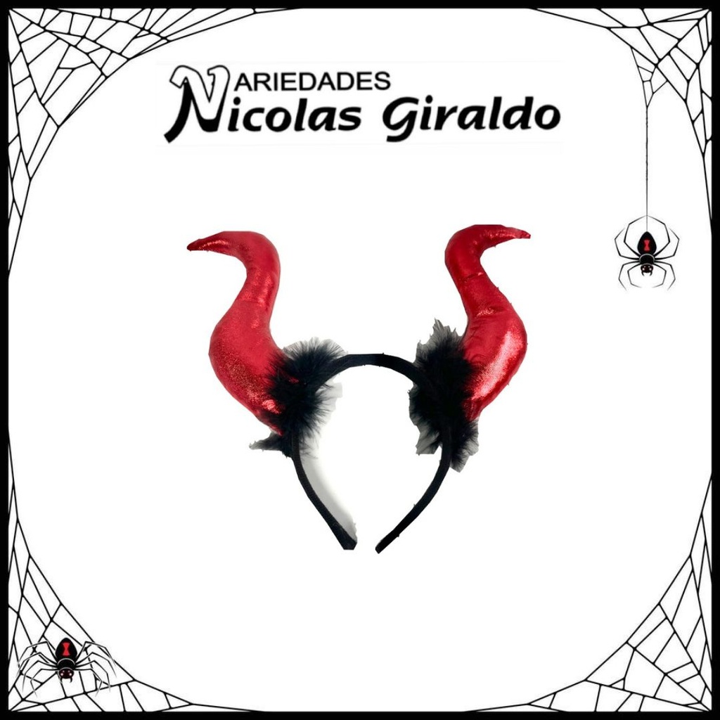 @Diadema halloween cachos diabla 