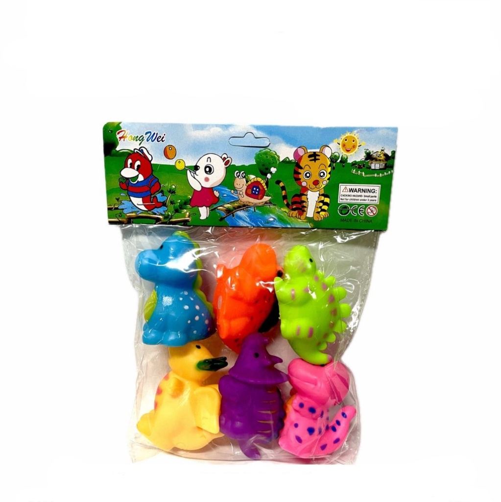 Chillon dinosaurio x6