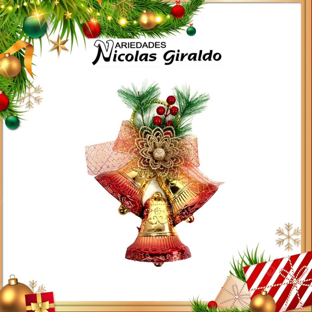 CAMPANA NAVIDEÑA GRANDE  