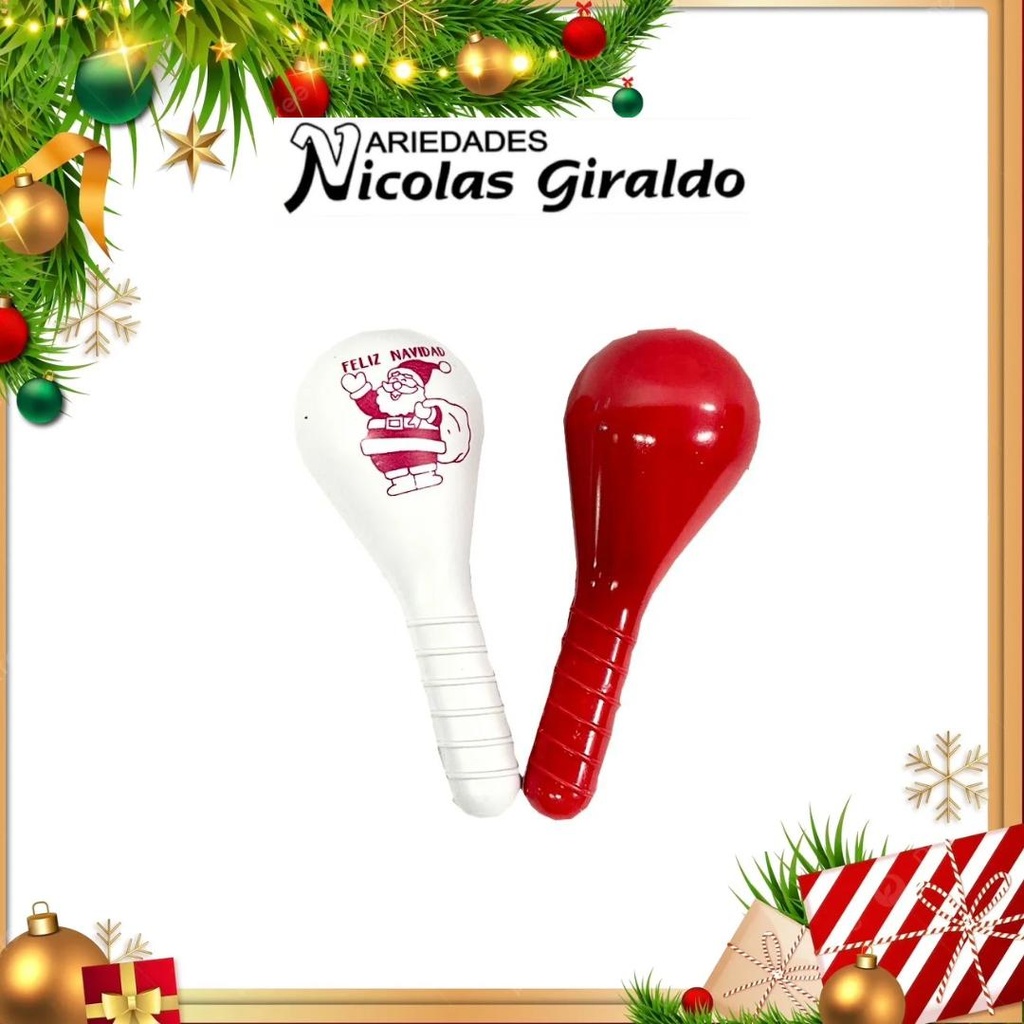 MARACA TORNILLO ORQUIDEA X2 PAQUETE X12