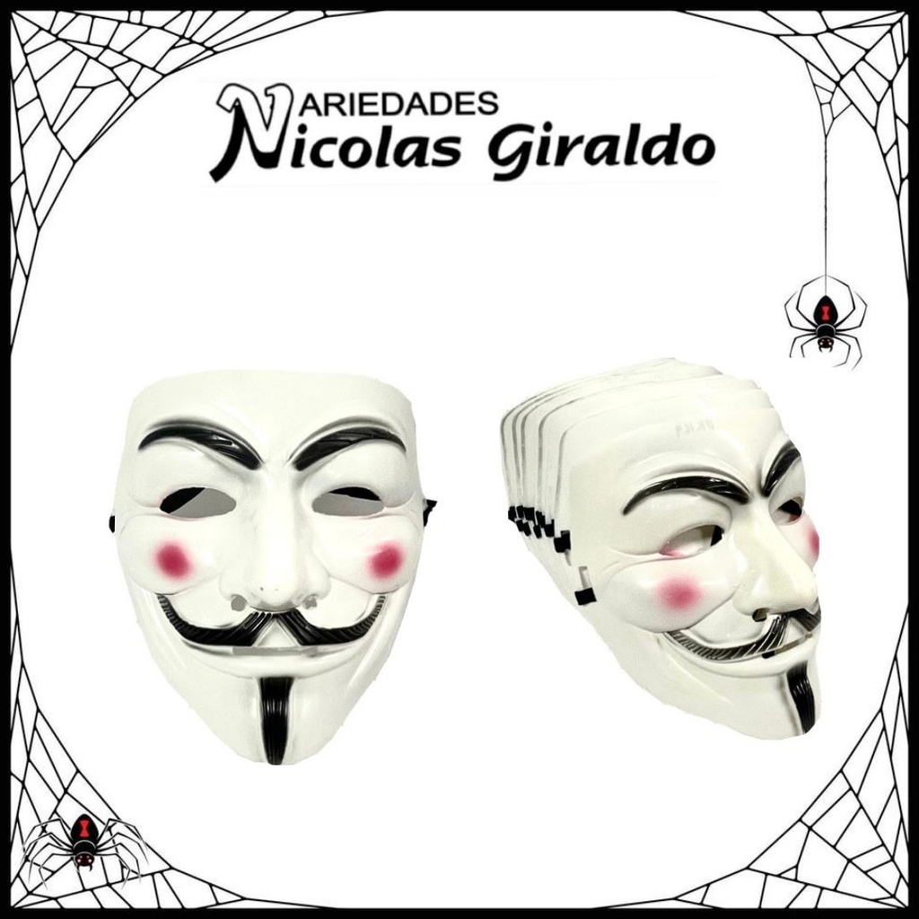 Mascara halloween anonimo