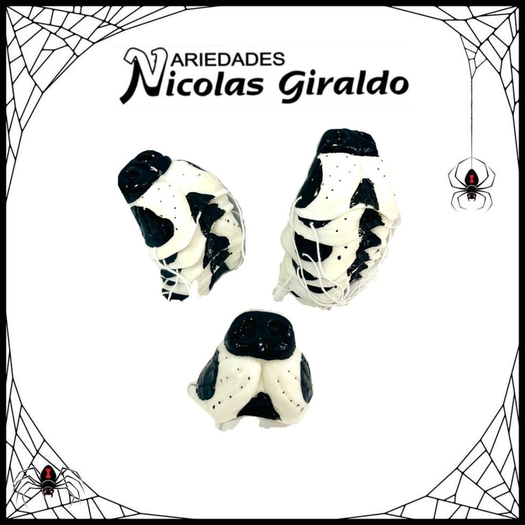 Nariz halloween caucho perro PQT X12 