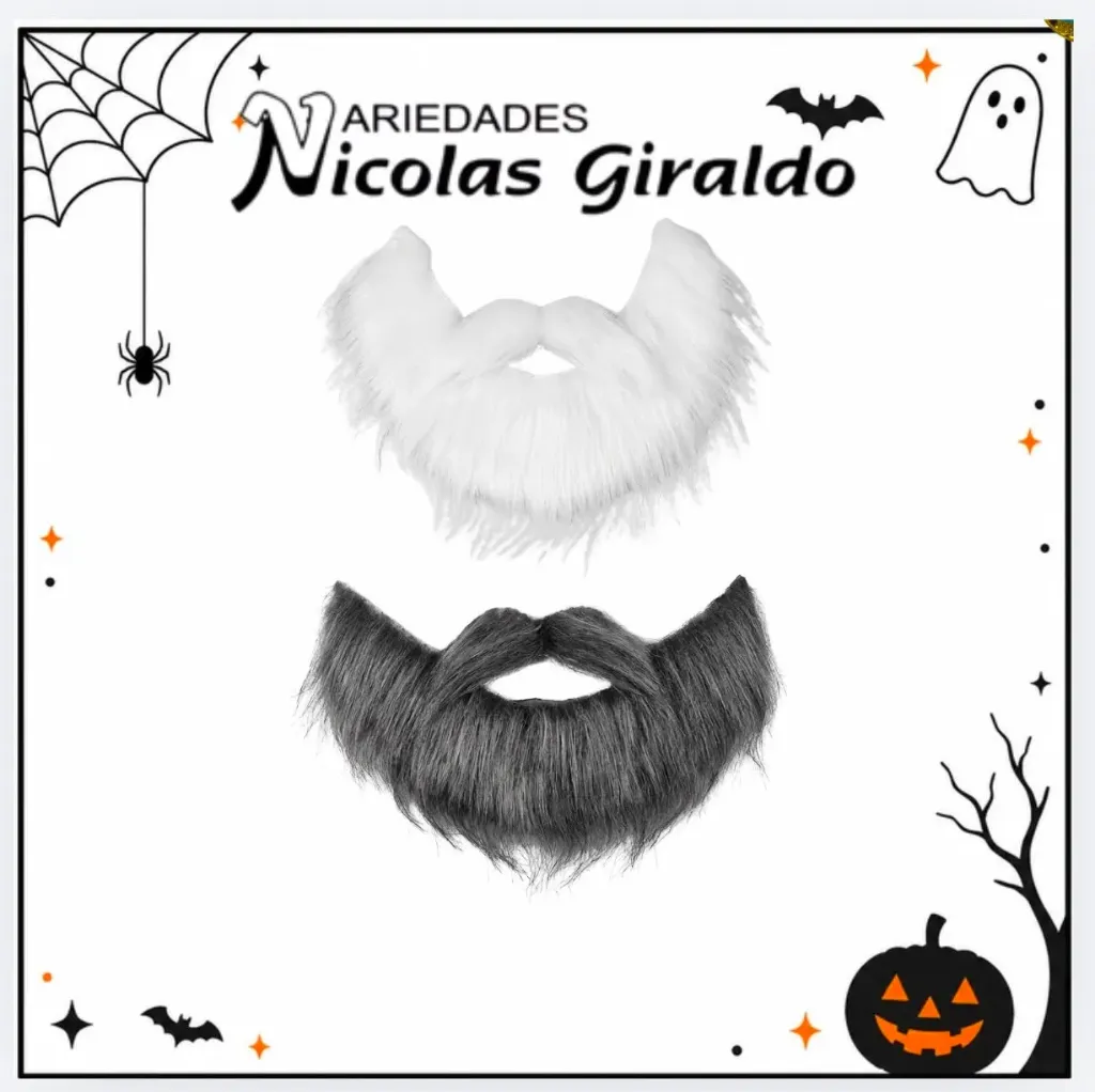 [H-306JEY] Barba hallowenn grande 
