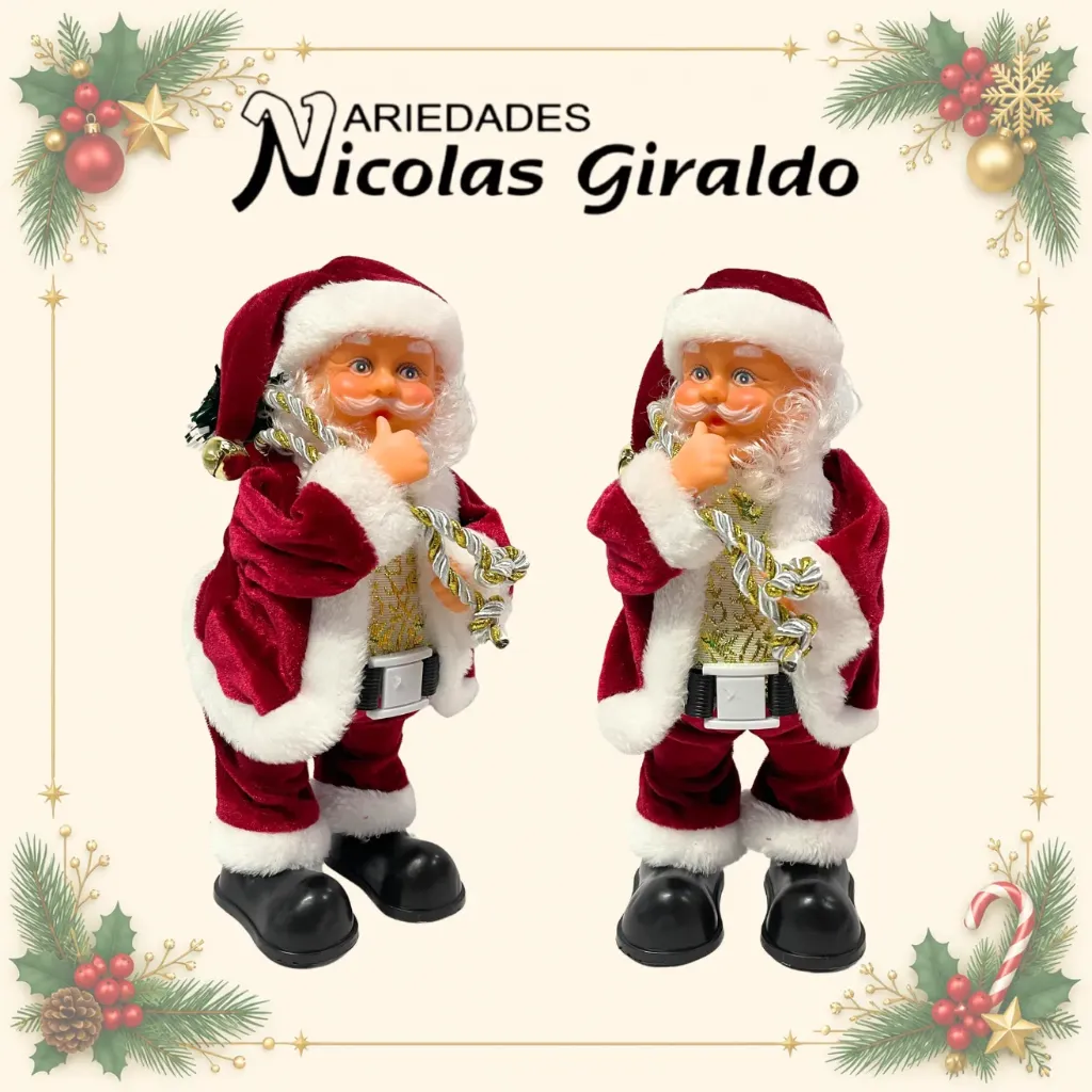 [213-PAPA] PAPA NOEL PILAS MUSICAL