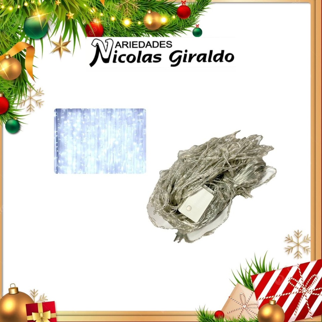 @INSTALACION CASCADA X960L BLANCA 10MTS X 2MTS   