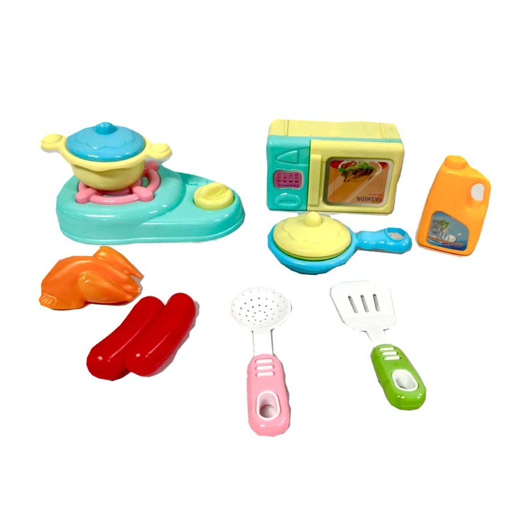 Vajilla infantil fina en bolsa 