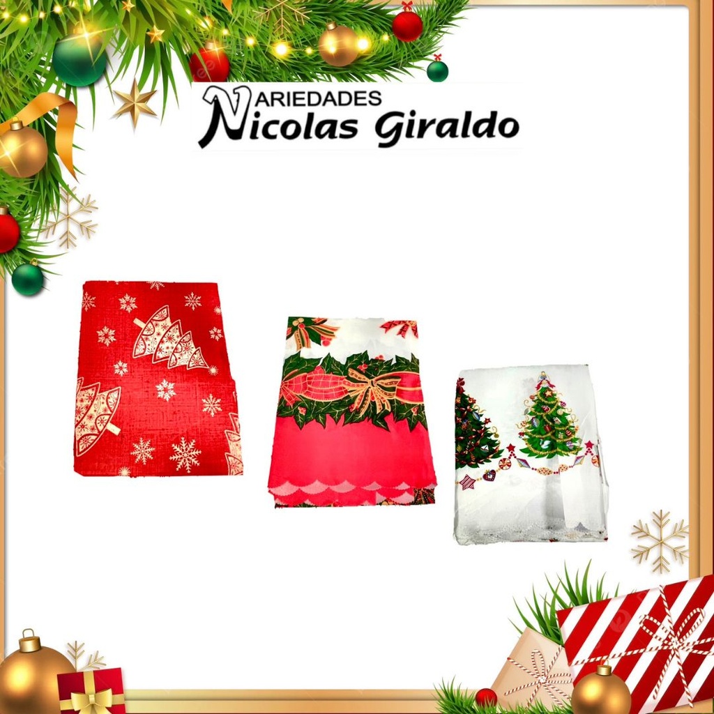MANTEL MESA NAVIDEÑO 150X180