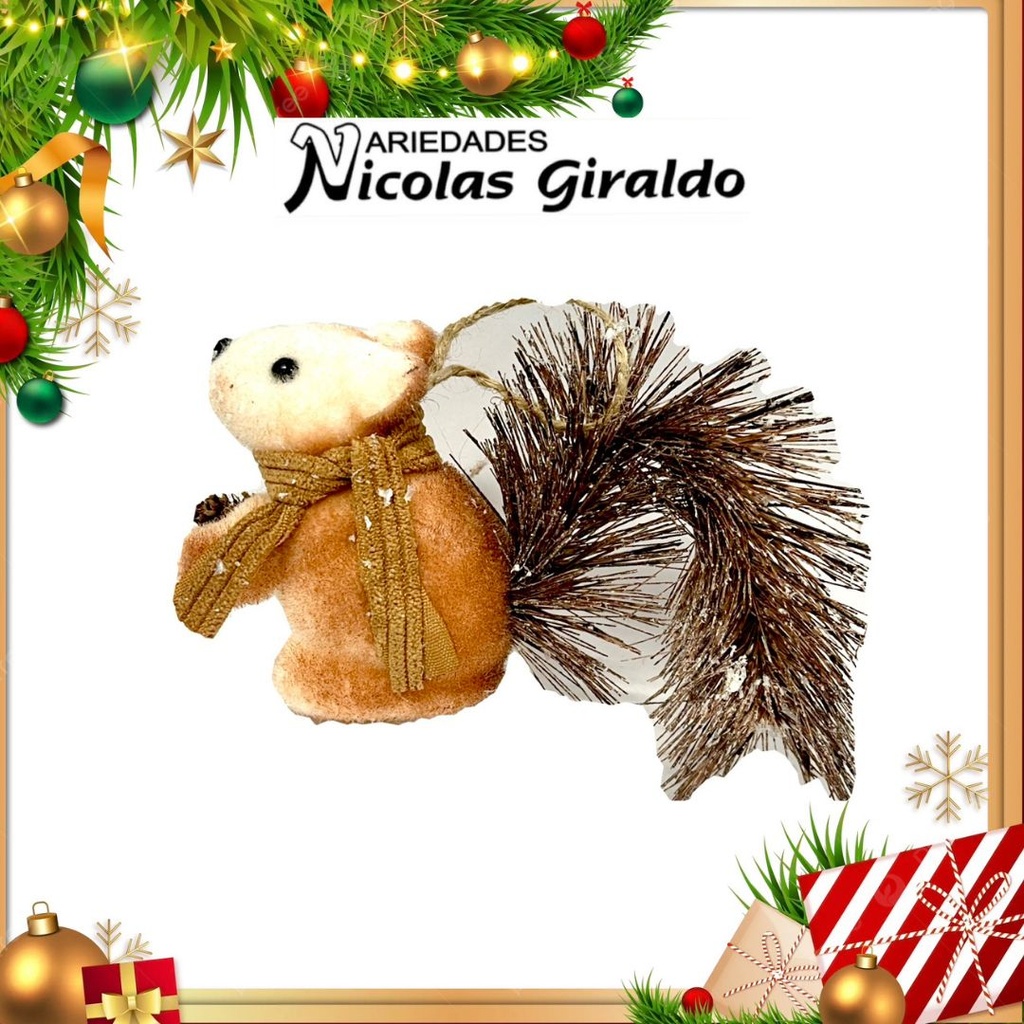 @ARDILLA NAVIDEÑA PEQUEÑA
