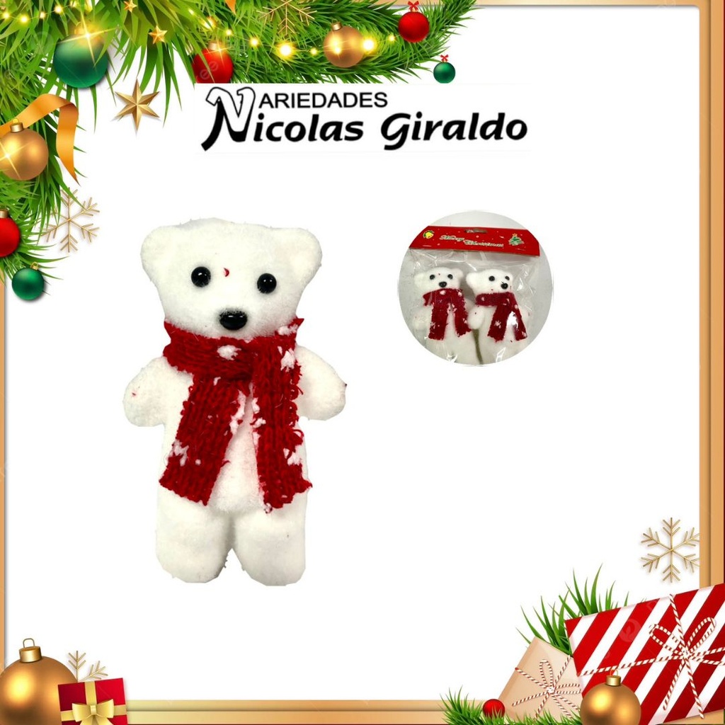 @OSO NAVIDEÑO X2 BLANCO