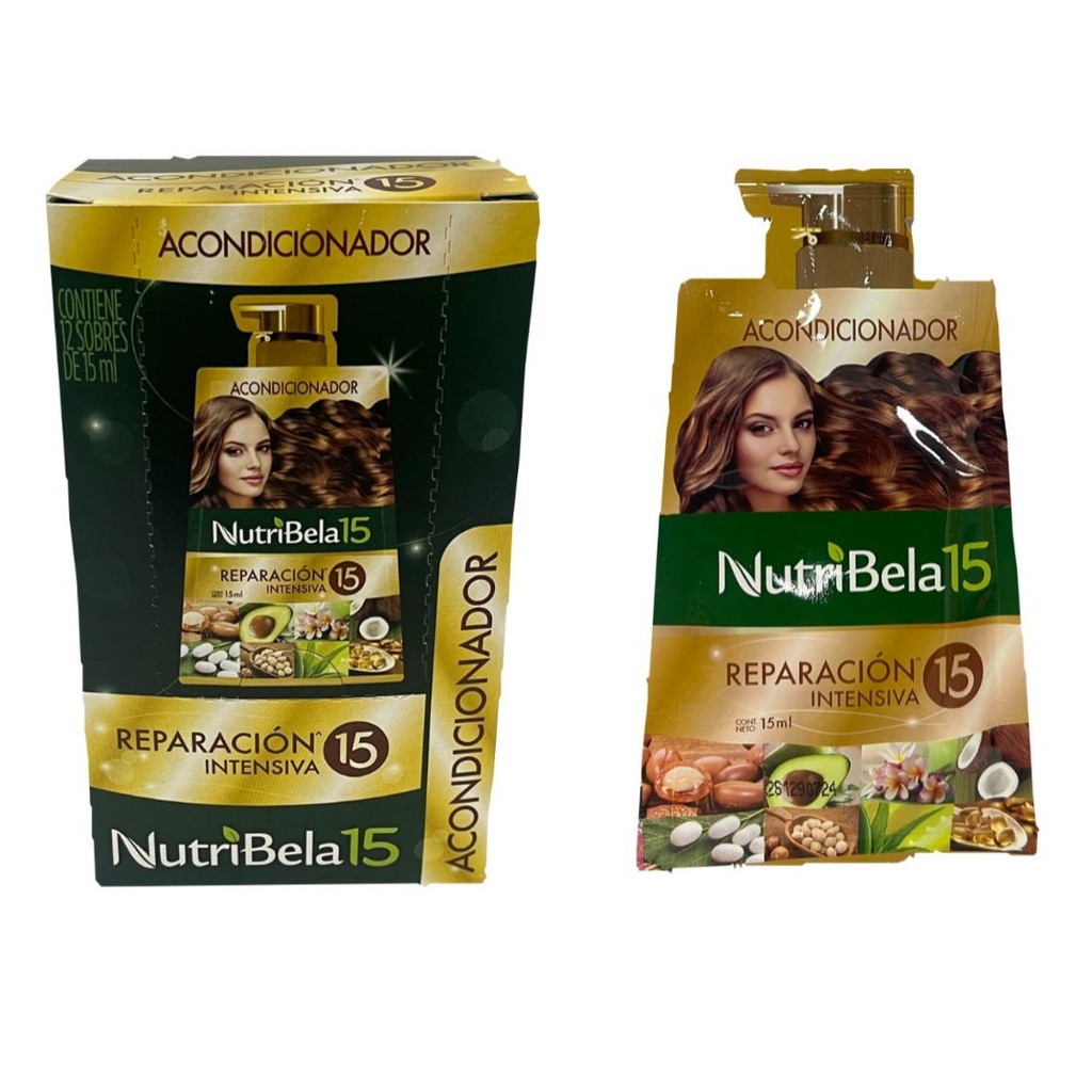 Acondicionador nutribela reparacion (amarillo) sobre x12 