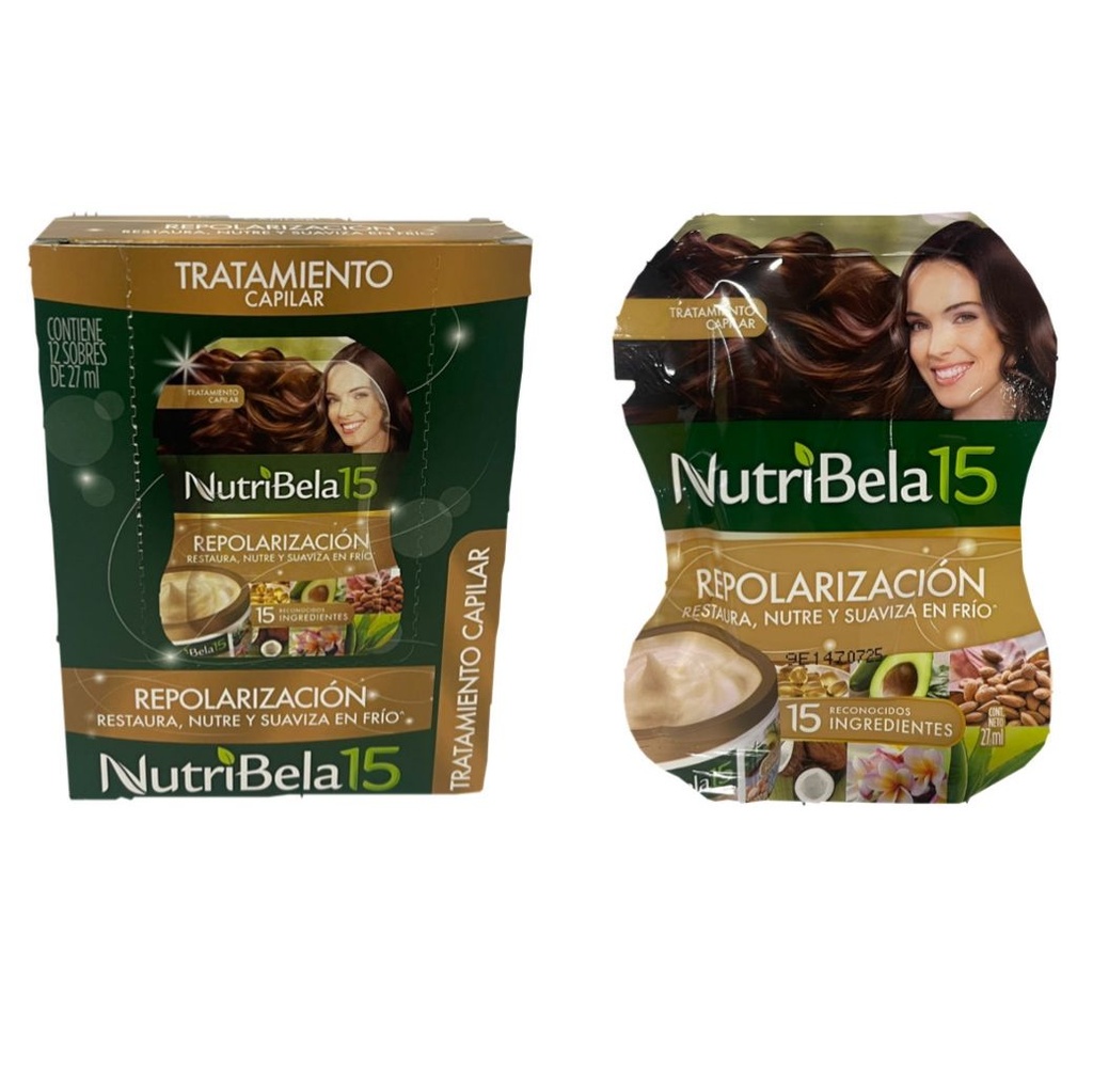 Tratamiento nutribela reparacion (amarillo) sobre x12 