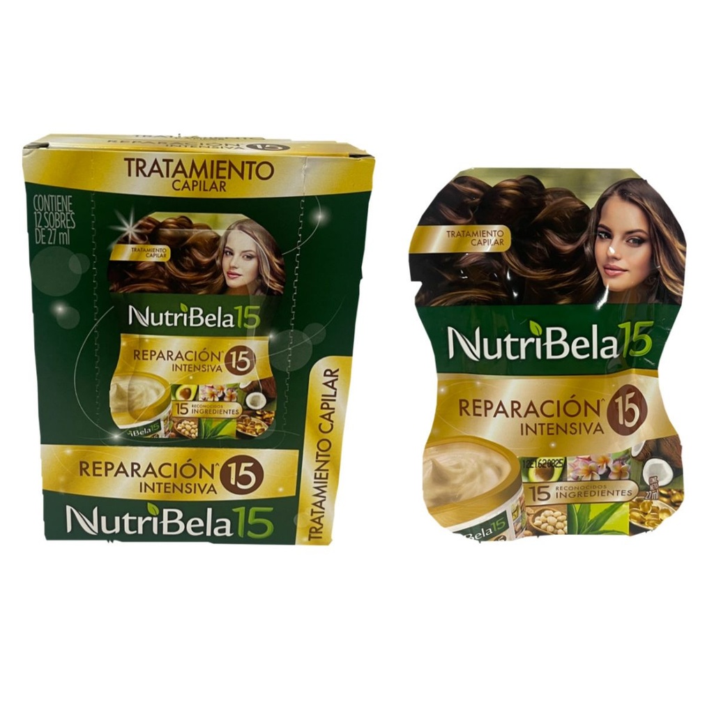 Tratamiento nutribela repolarizacion (dorado) sobre x12  