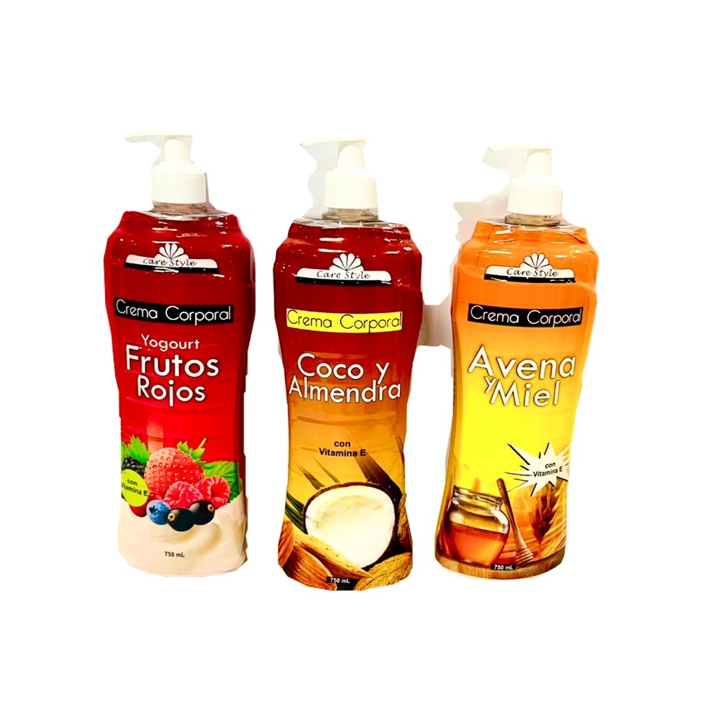 Crema corporal care style x750ml 