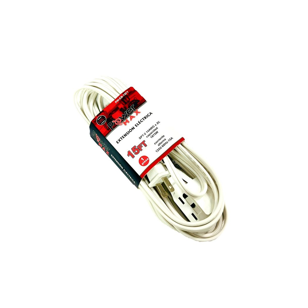 Extension blanca power max x15ft  