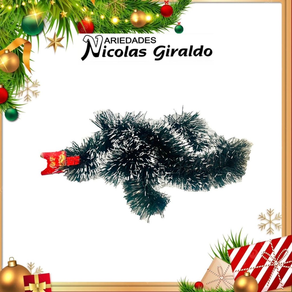 @GUIRNALDA 13 CM X2 MTS PUNTA BLANCA   