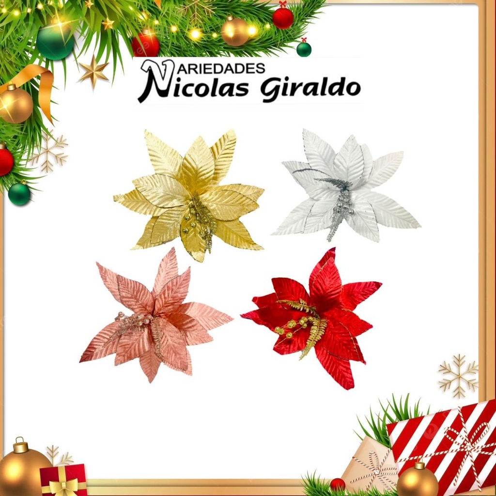 @FLOR NAVIDAD GRANDE SURTIDA