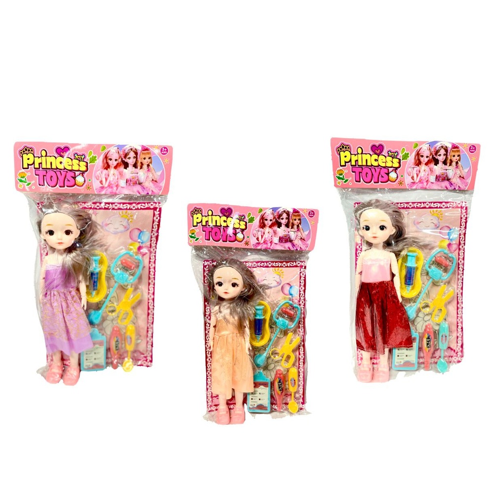 [25WSJ37-06] Muñeca bolsa fina con set doctor 