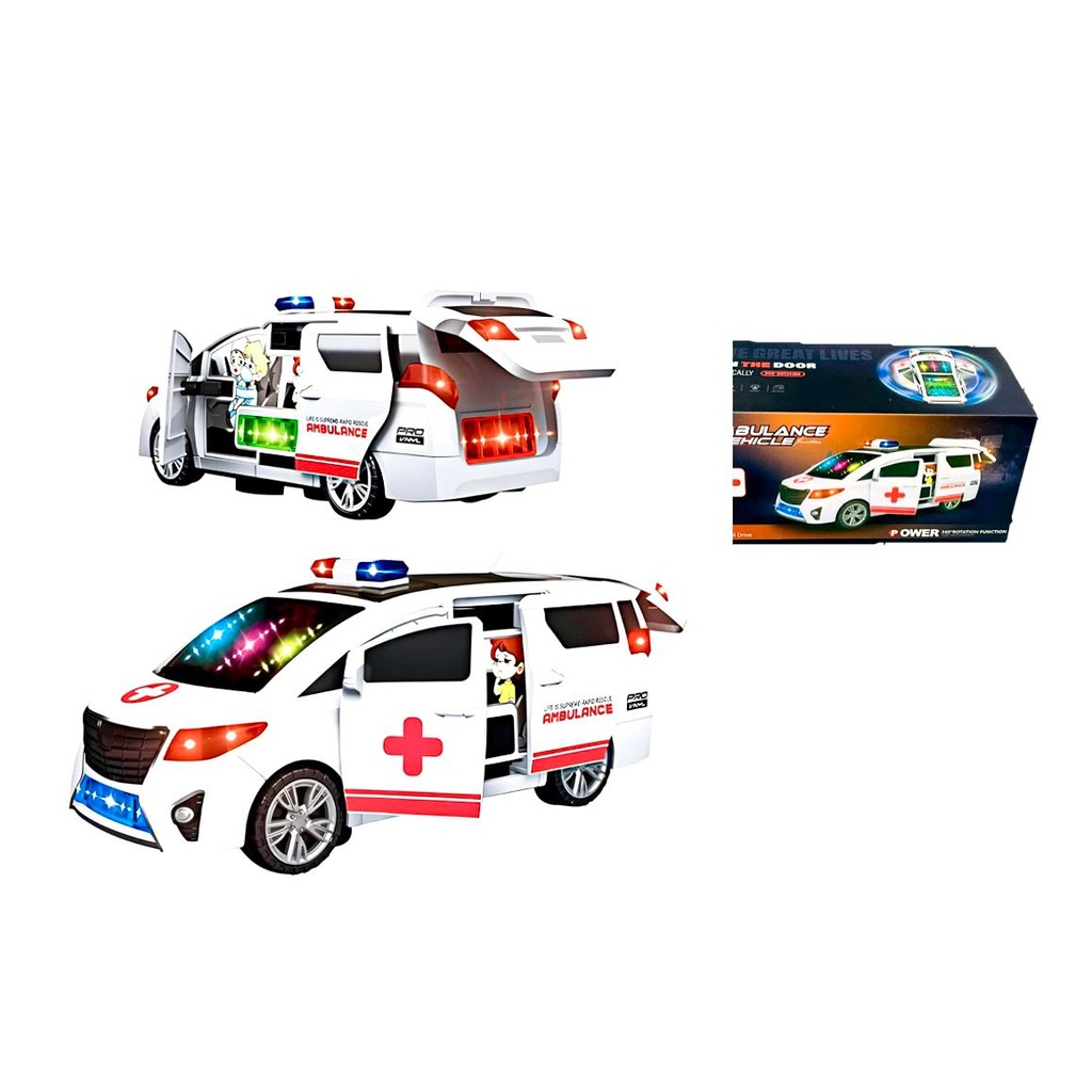 Carro pila ambulancia 