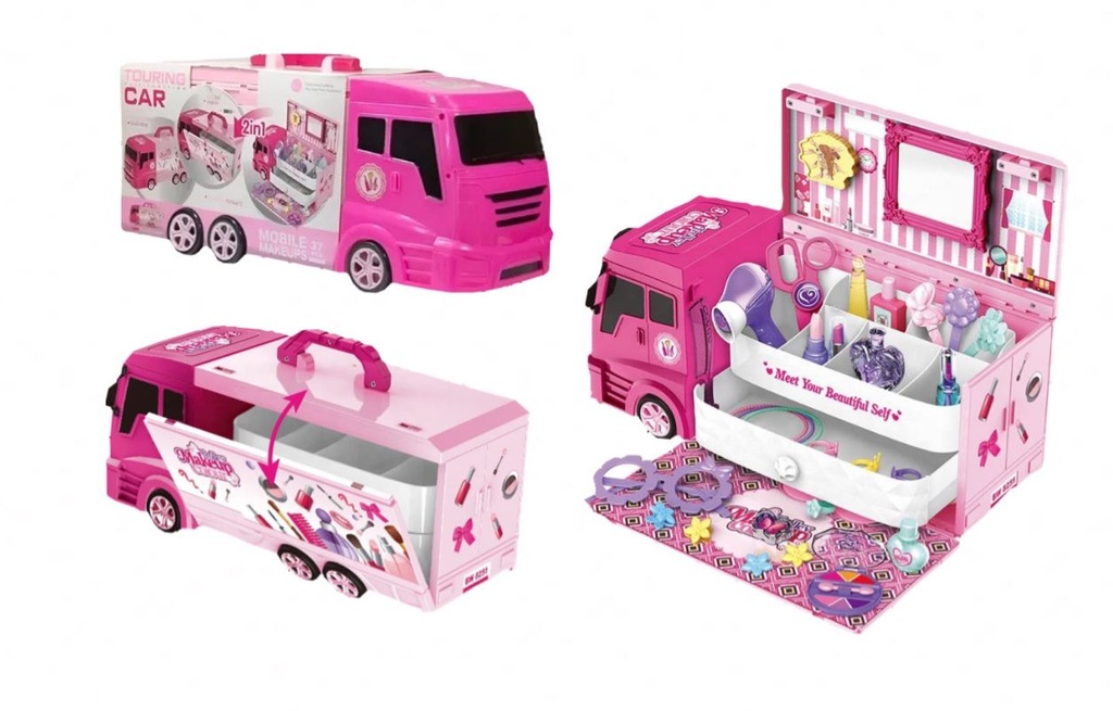 Bus set maquillaje infantil 
