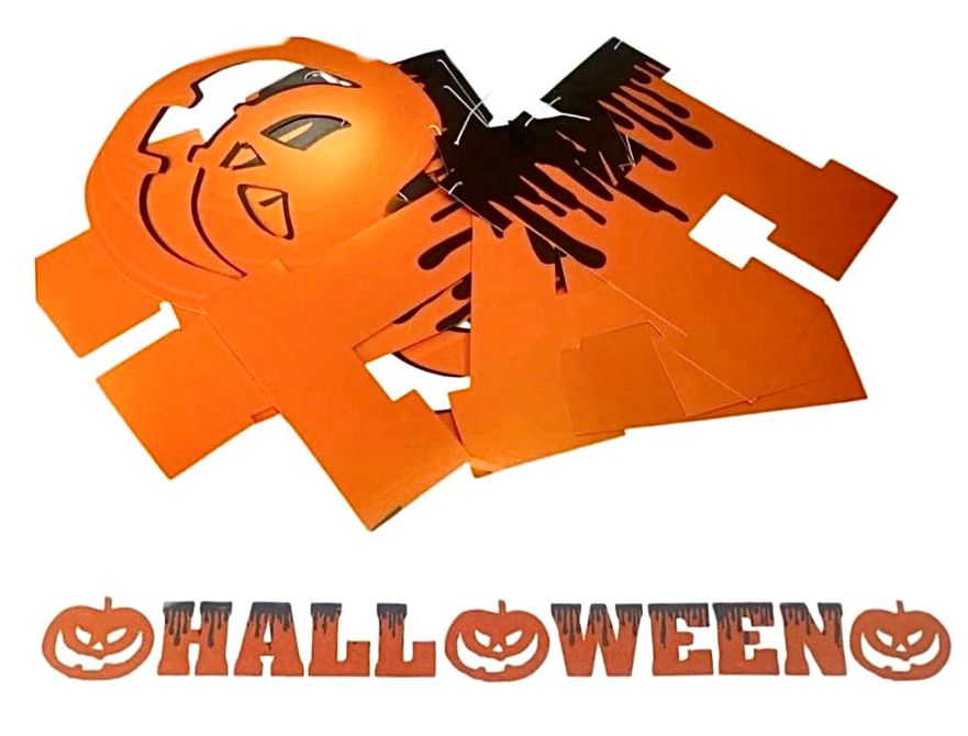 Letrero halloween LXL grande  