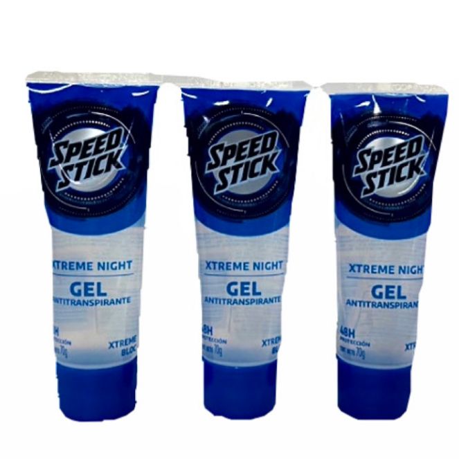 Desodorante colapsible grande speed xtreme gel x70 gramos 