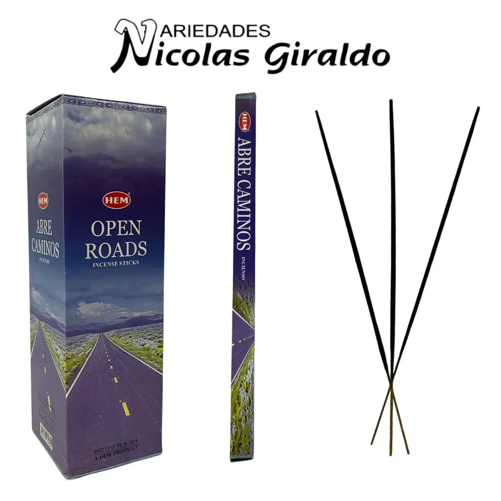 Incienso hem x25 cajas abre caminos