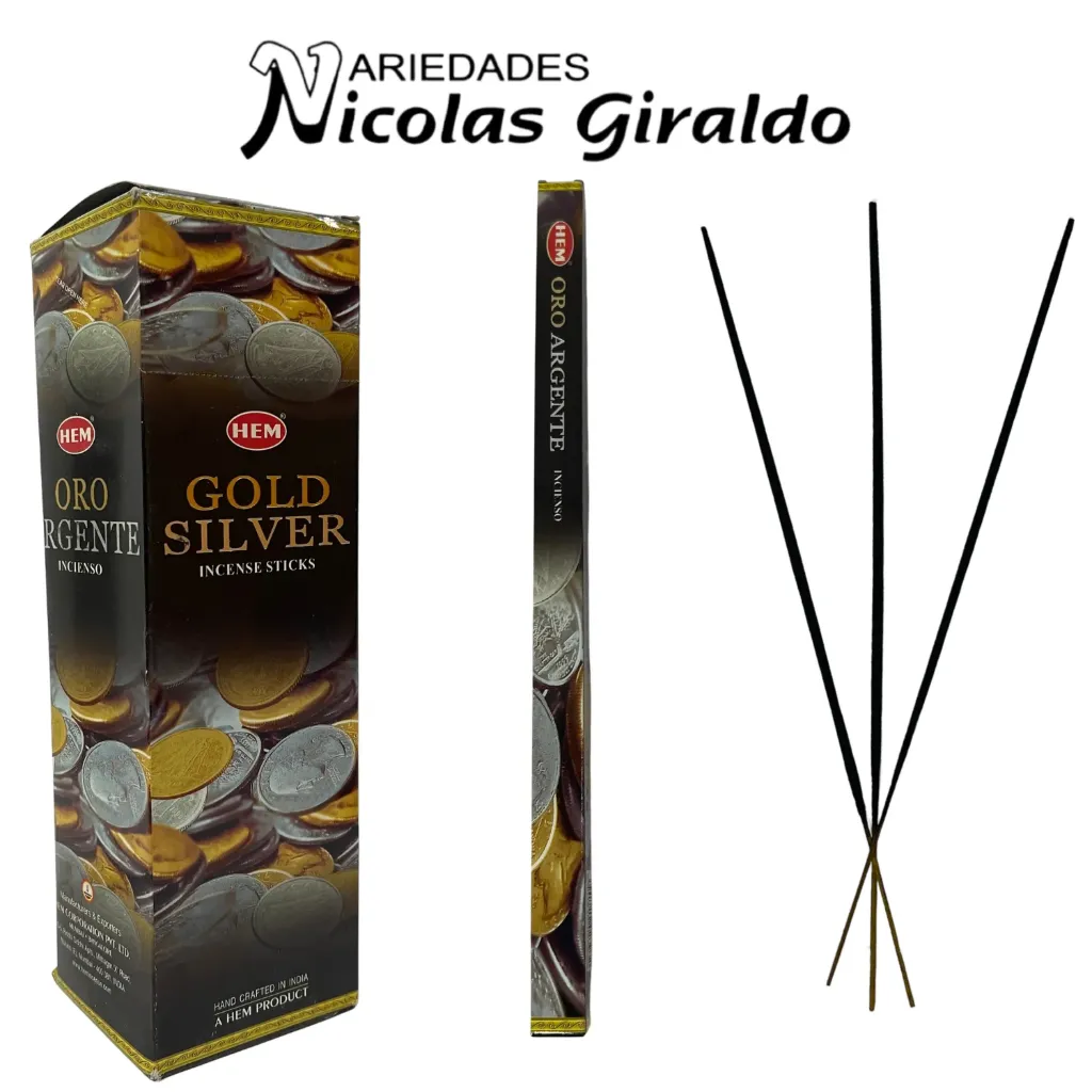 [HEM-LK106] Incienso hem x25 cajas lluvia oro
