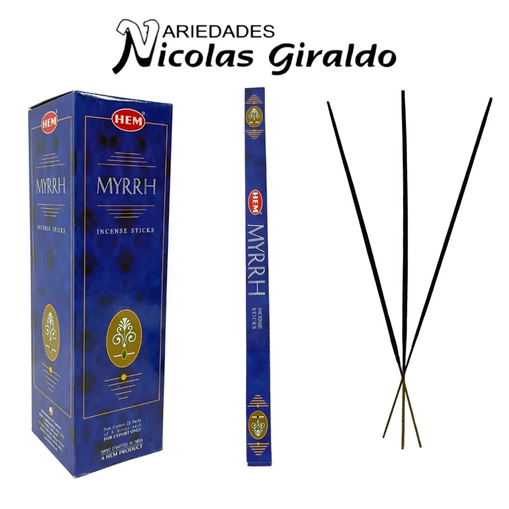 Incienso Hem x25 cajas mirra