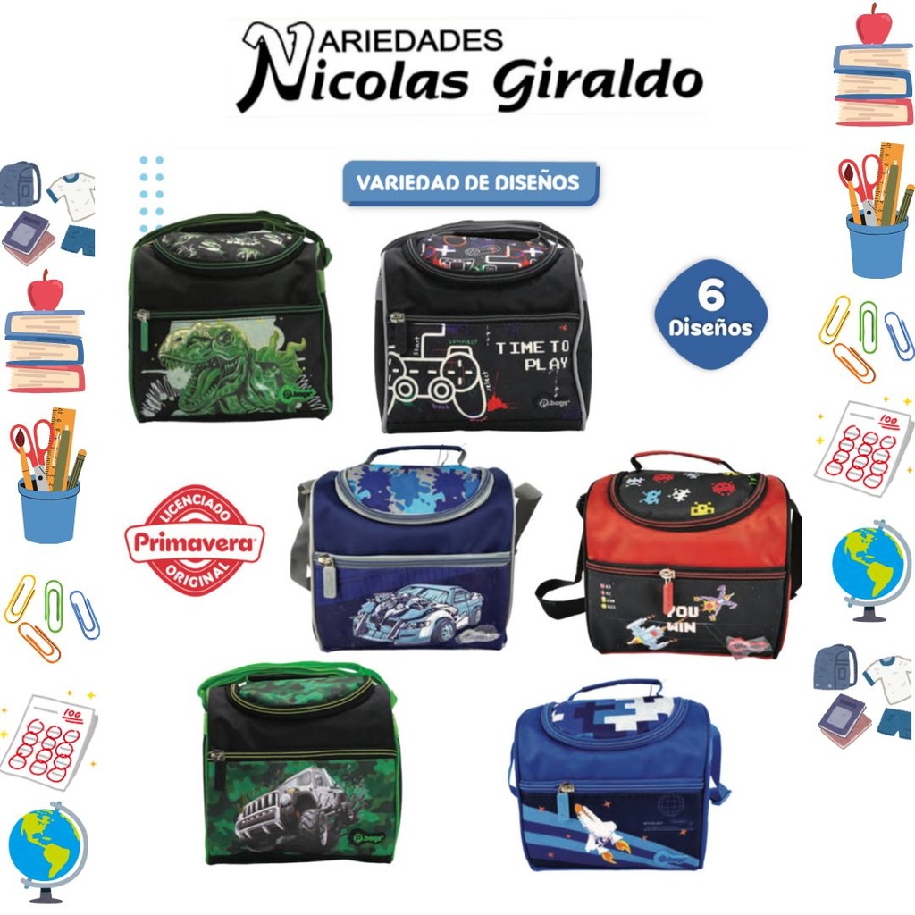 Lonchera primavera premium super niño