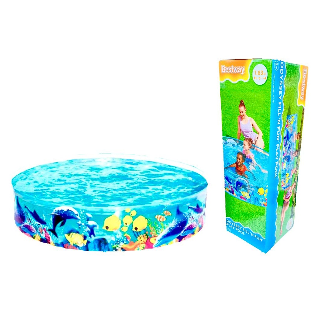 Piscina rigida mediana 1.83m x38cm 
