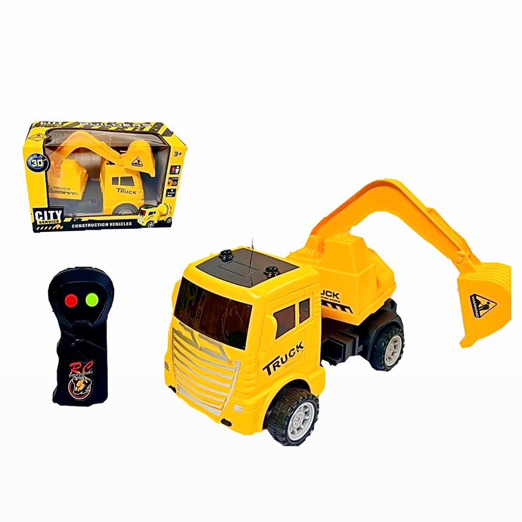 Carro control constructor retro pequeño 