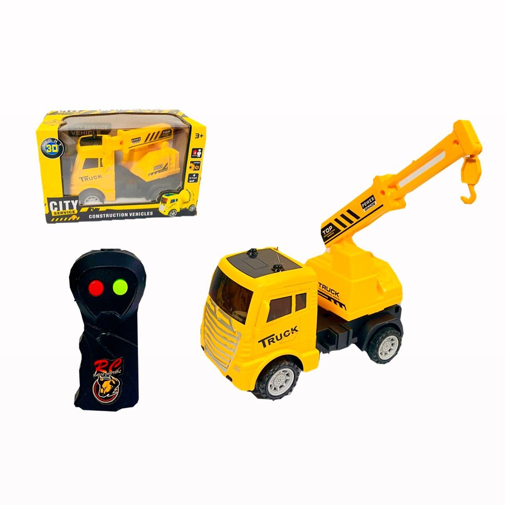 Carro control constructor grua pequeño   