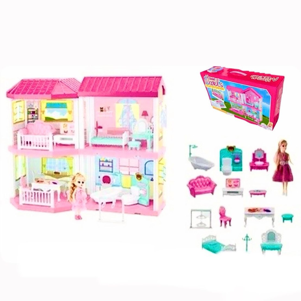 Casa armable 136 piezas 