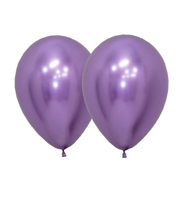 Bomba Ballons r12x12 satin lila