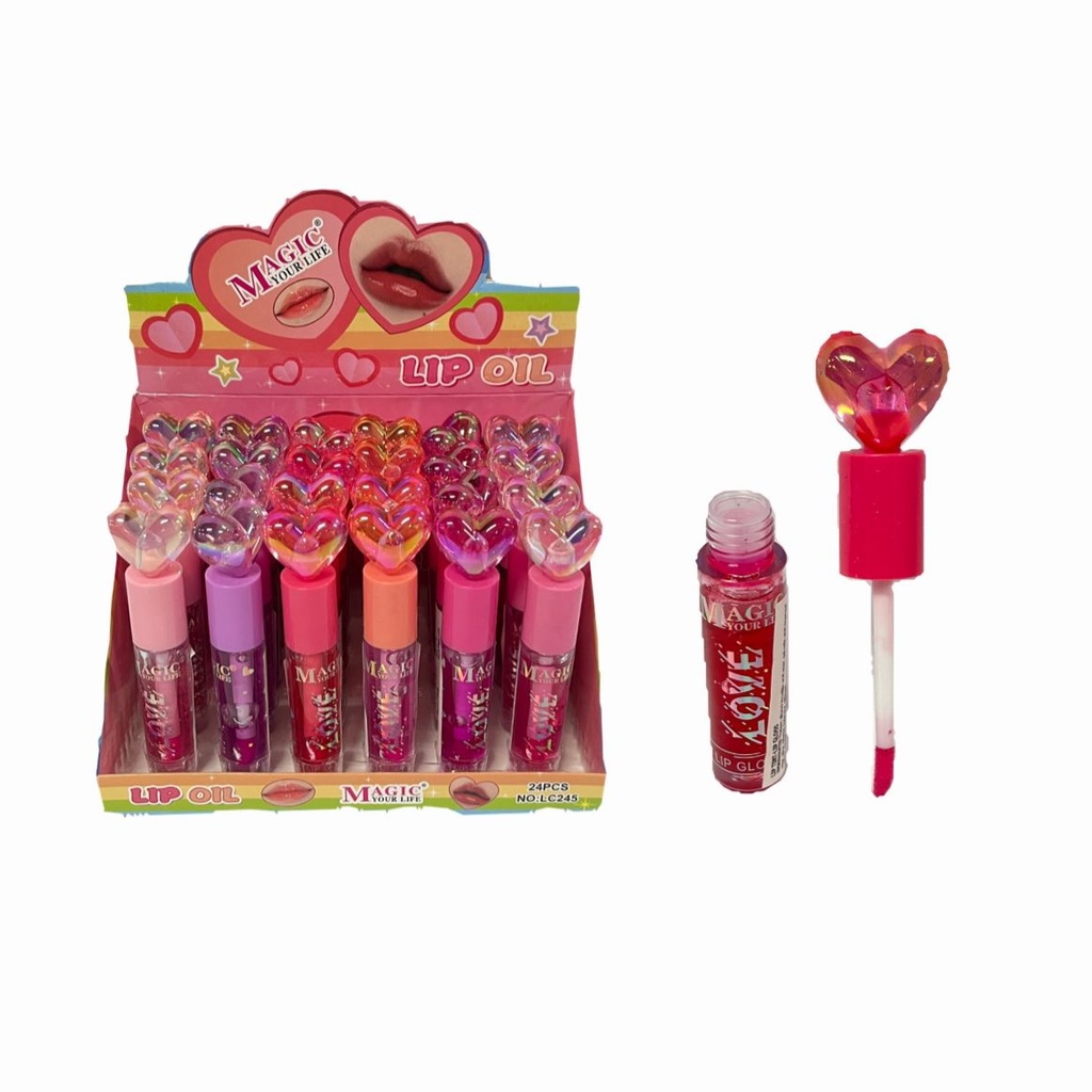 Brillo aplicador magico grande figura corazon x1 