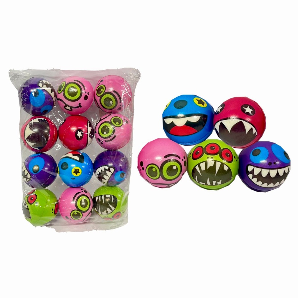 Pelota relajante colmillos pequeña x12  