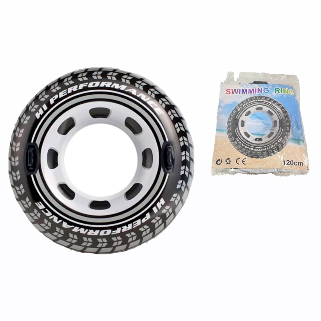 Flotador redondo forma llanta grande #120CM
