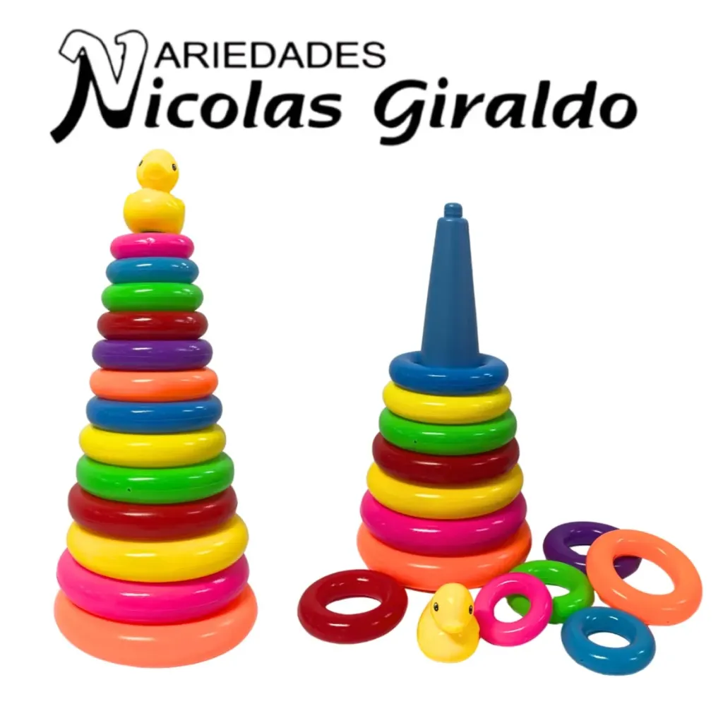 Didactico pato aros grande 