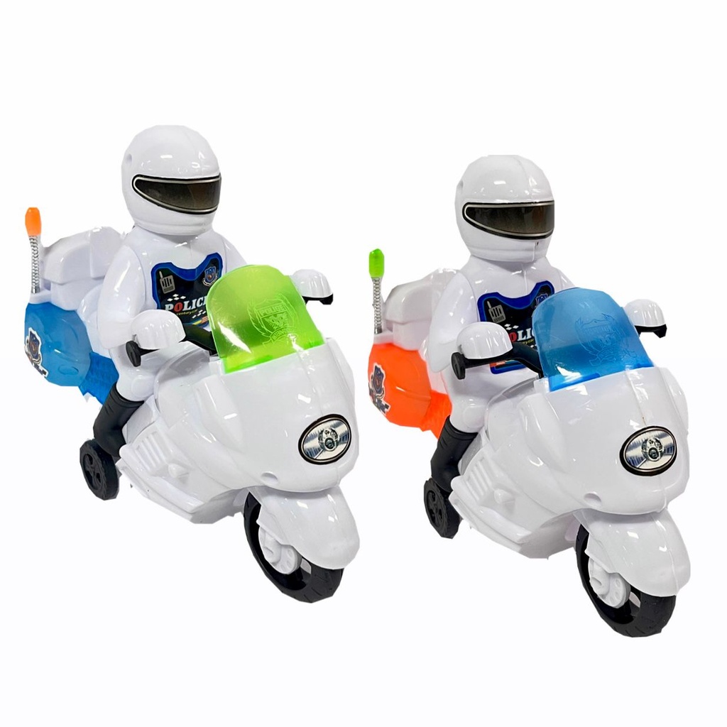 Moto policia bolsa mediana