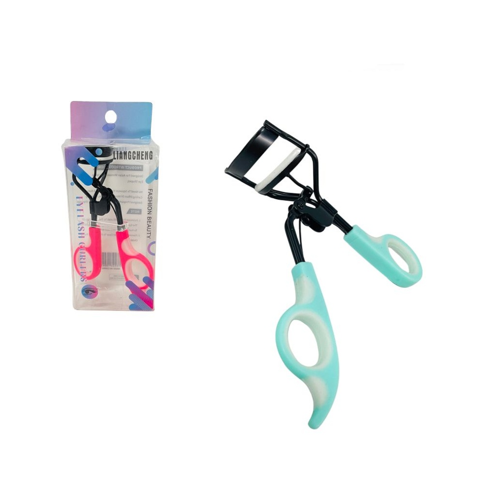 Encrespador fino tijera caja acetato 