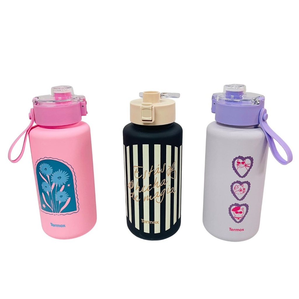 Termo pink liso estampado mujer 1200ml 