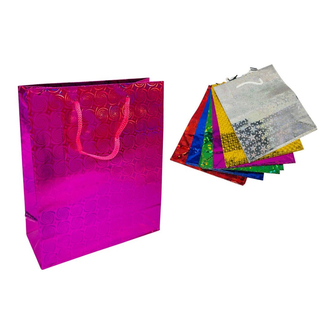 @Bolsa regalo tornasol pequeña 18x21 paquete X12 