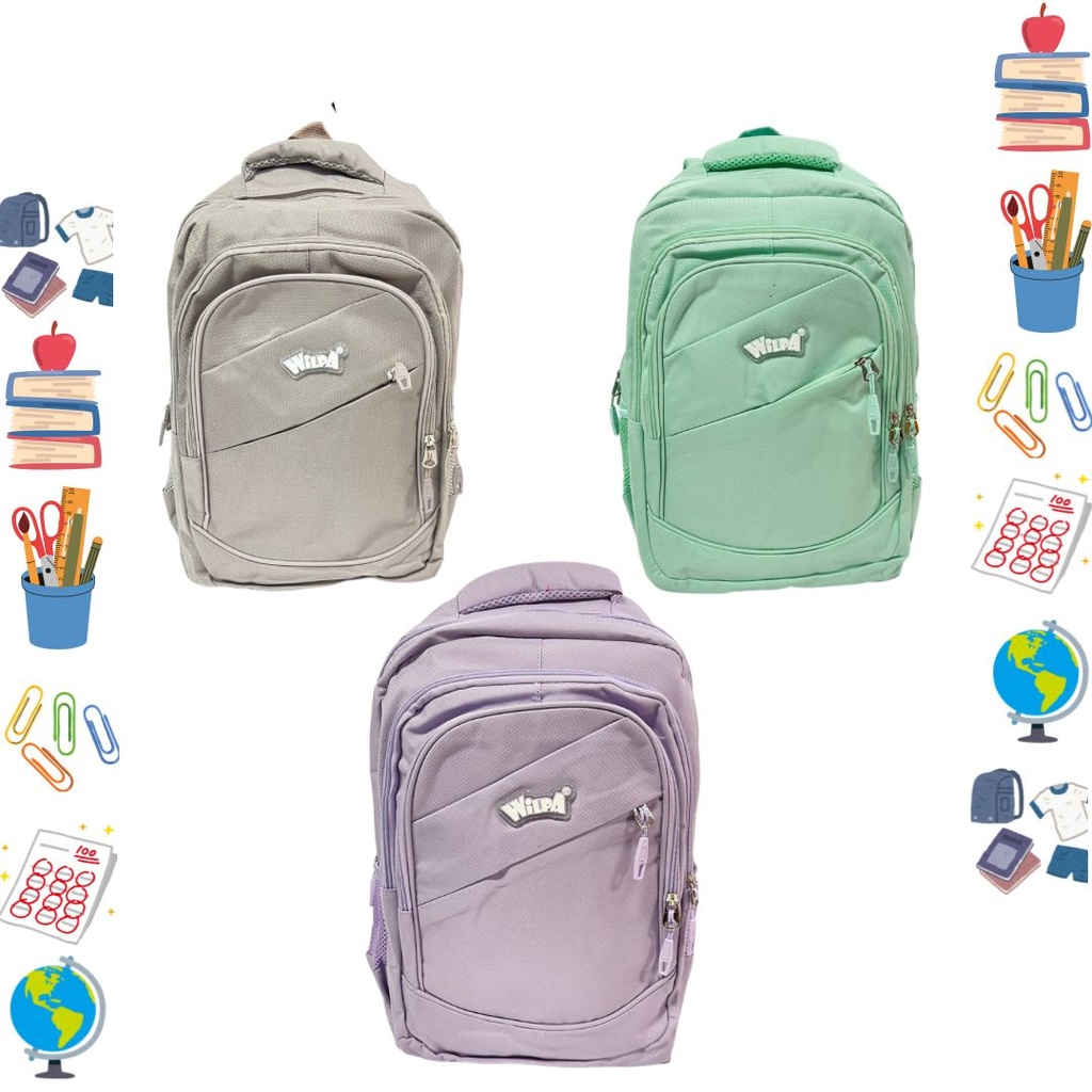 Morral wilpa grande fondo entero dama #16.5 