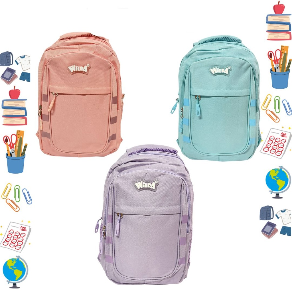[DW819] Morral wilpa pequeño fondo entero dama #14.5   